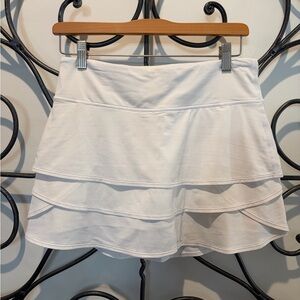 Athleta Girl White Tennis Skirt